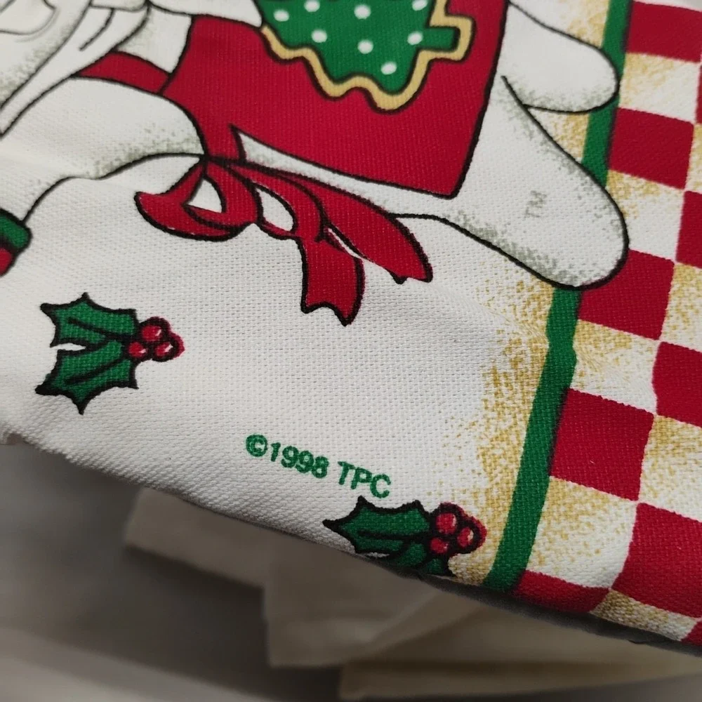 NWT Pillsbury Doughboy Warm‎ Greeting Christmas Oven Mitt & Hand Towel 1998